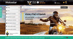 Desktop Screenshot of motostar.cz